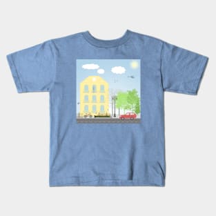 Urban scene Kids T-Shirt